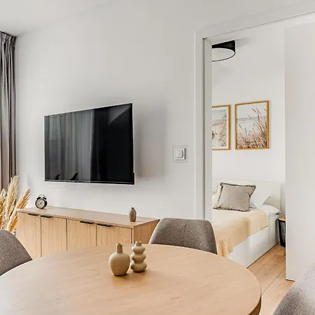 Cortaderia Haven - - Basen, Jacuzzi, Sauna & Parking Apartament Ustronie Morskie